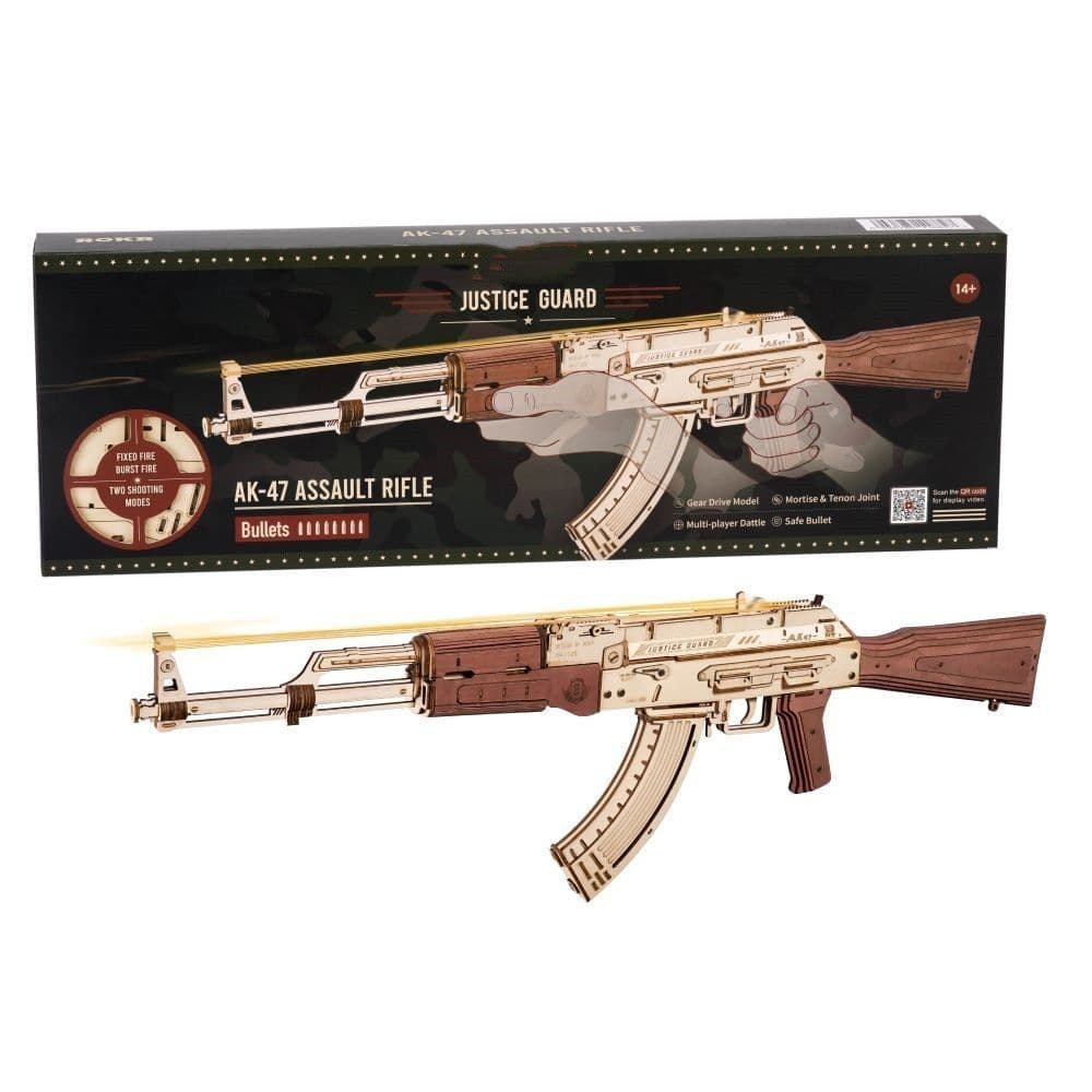 image-3D Puzzle AK47 Automatic Rifle Children's Toy
