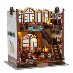 image-Magic Book House Three-dimensional Puzzle Model Wooden Toys