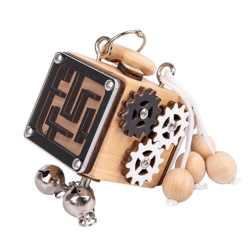 image-Busy Block Children's Montessori Early Education Teaching Aids Kindergarten Montessori Unlocking Toys
