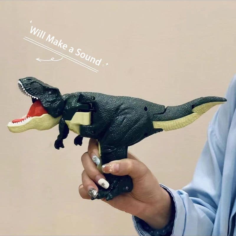 image-Children Decompression Dinosaur Toy Creative Battery-free Telescopic Spring Swing Dinosaur Fidget Toys Christmas Gifts For Kids