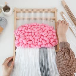 image-Children's Loom Diy Beech Woody Material Toys
