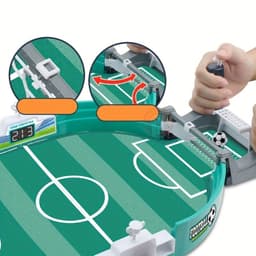 image-Football Table Interactive Game, Mini Tabletop Football Game Set For Kids, Hand-Eye Coordination Parent-Child Interactive Family Sports Board Game