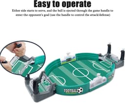 image-Football Table Interactive Game, Mini Tabletop Football Game Set For Kids, Hand-Eye Coordination Parent-Child Interactive Family Sports Board Game
