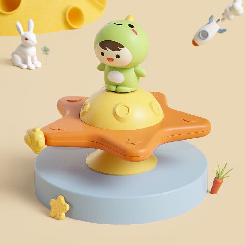 image-Baby Dining Table Sucker Rotary Table Early Childhood Educational Toys