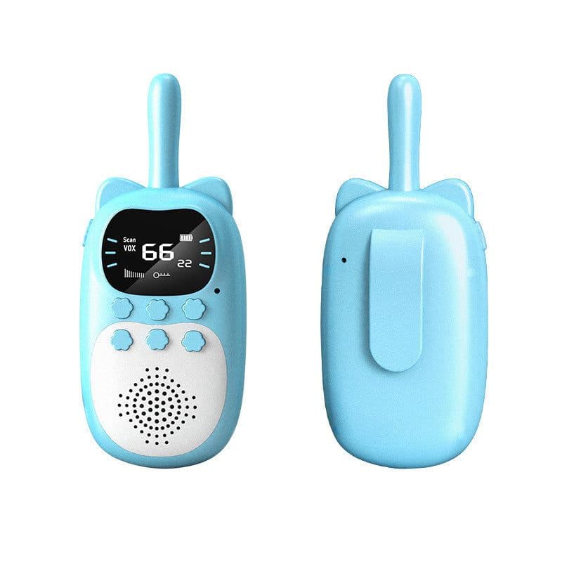 image-Walkie-Talkie 3KM Wireless Handheld USB Charging Parent-child Interaction Toys Gift