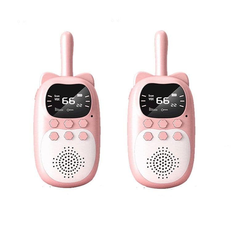 image-Walkie-Talkie 3KM Wireless Handheld USB Charging Parent-child Interaction Toys Gift