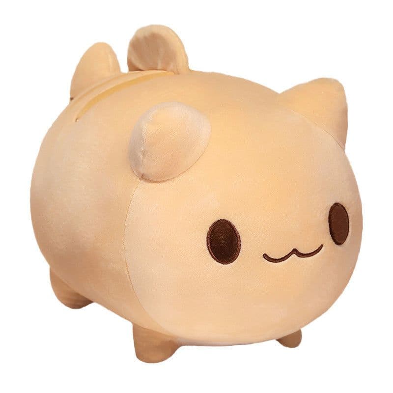 image-Cartoon Cute Fishtail Cat Plush Toy Accompany Doll Girl Bed Sofa Doll Birthday Gift