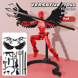 image-3D Printing Lucky Puppet Joint Movable
