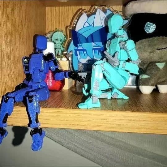 image-3D Printing Lucky Puppet Joint Movable