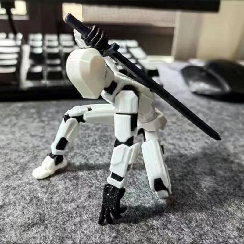 image-3D Printing Lucky Puppet Joint Movable