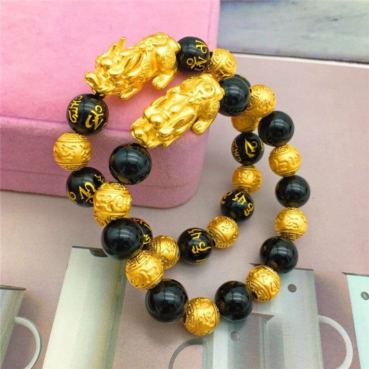 image-Vietnamese sand gold jewelry gold-plated brave bracelet