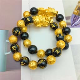 image-Vietnamese sand gold jewelry gold-plated brave bracelet