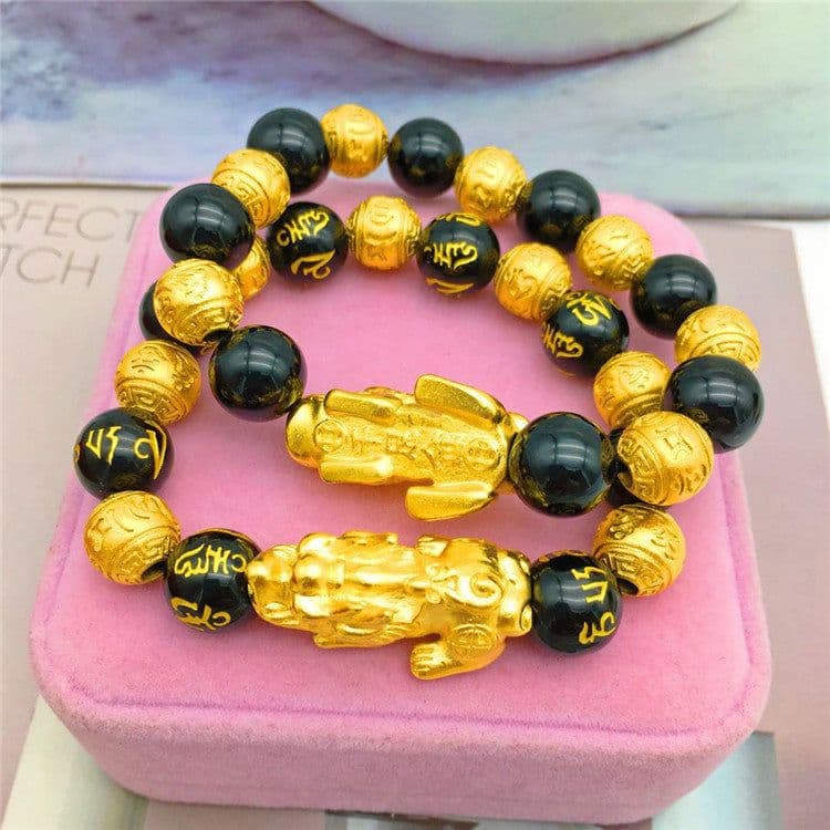 image-Vietnamese sand gold jewelry gold-plated brave bracelet