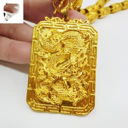 image-Solid 40g Dragon Pendant