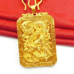 image-Solid 40g Dragon Pendant