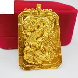 image-Solid 40g Dragon Pendant
