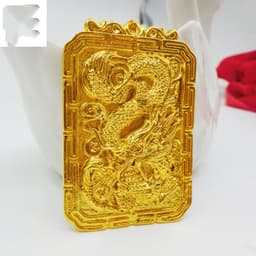 image-Solid 40g Dragon Pendant