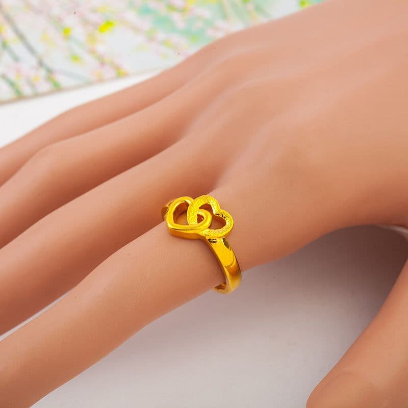 image-Imitation Gold Plated Thick Gold Pure Brass Gold Plated Jewelry