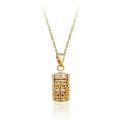 image-Vintage love perfume bottle pendant