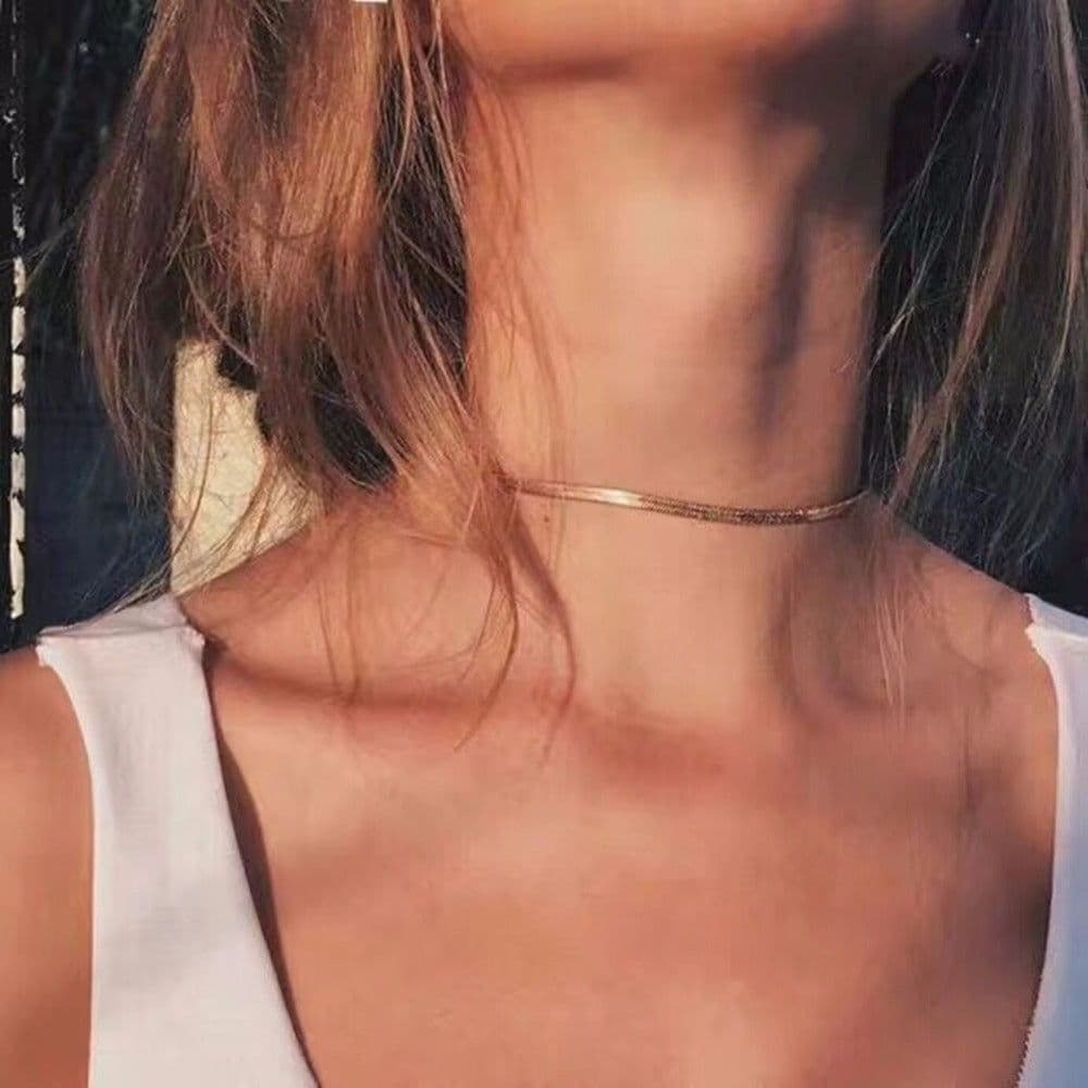 image-Star Goddess Duo Layering Choker Necklace