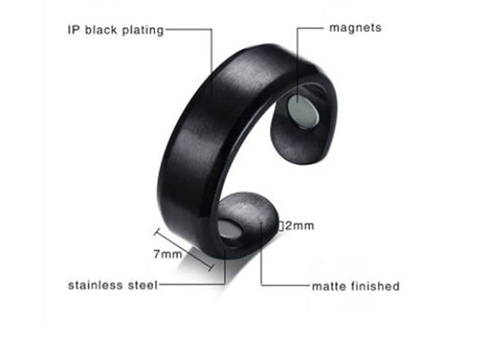 image-Acupressure Anti Snore Ring Treatment Reflexology Anti Snoring Apnea Sleeping Aid Device Weight Loss Slimming Body Care