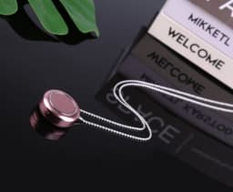image-Wearable portable negative ion air purifier Necklace wear purifying pendant gift