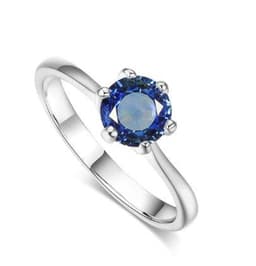 image-Rose gold and zircon ring