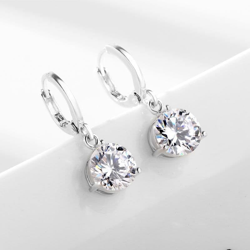 image-Water Drop Necklace Earring Set