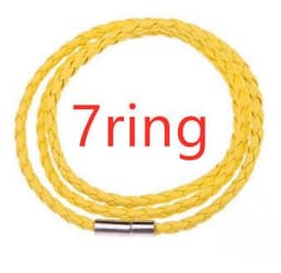 image-Personalized Mens Braided Genuine Leather Bracelet Stainless Steel Custom Beads Name Charm Bracelet For Men With Family Names