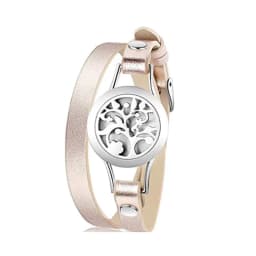 image-Hollow essential oil diffusion perfume bracelet