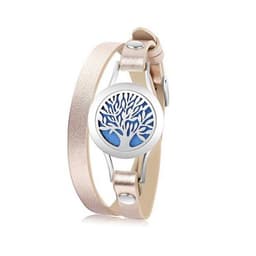image-Hollow essential oil diffusion perfume bracelet
