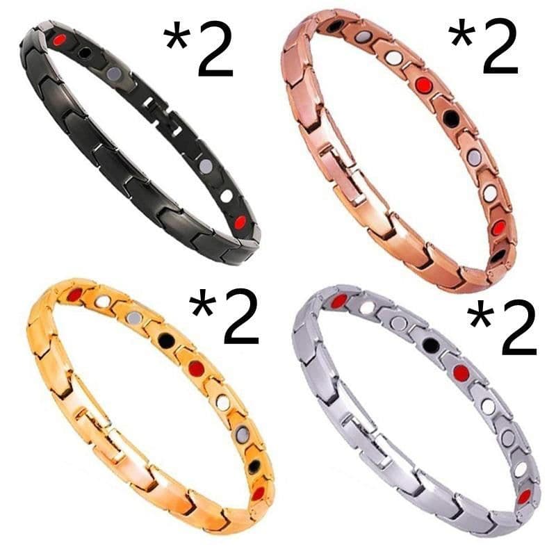 image-Dropshipping Therapy Bracelet Weight Loss Energy Slimming Bangle For Arthritis Pain Relieving Fat Burning Slimming Product