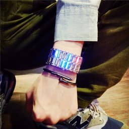 image-Creative LED Light Men Women Digital Wristwatches Style Male Female Electronic Clock Fashion Casual Couple Bracelet Watch