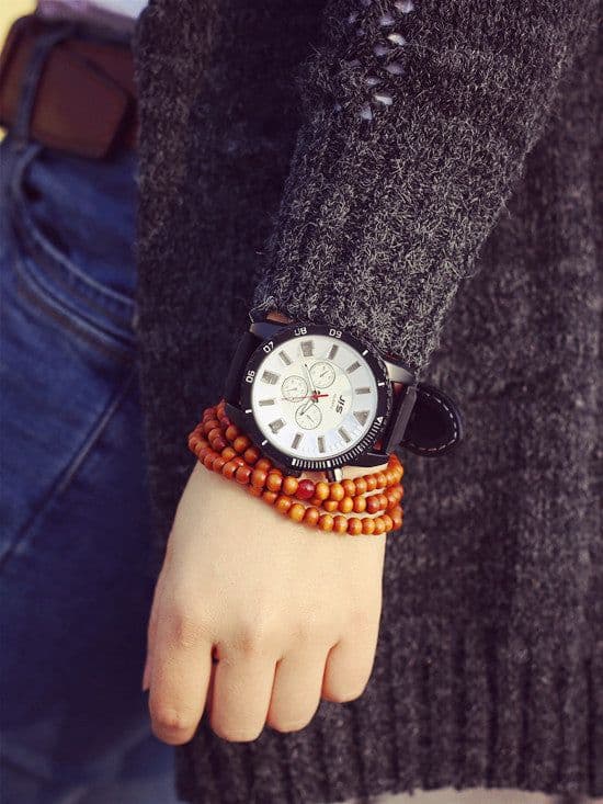 image-Classic Super Luminous Luminous Oversized Dial Trends Men and Women Couples Watch Quartz Simple Practical Fashion Watch