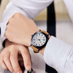 image-Cool fashion watch brand in South Korea are men students electronic belt watches Mens luxury watches