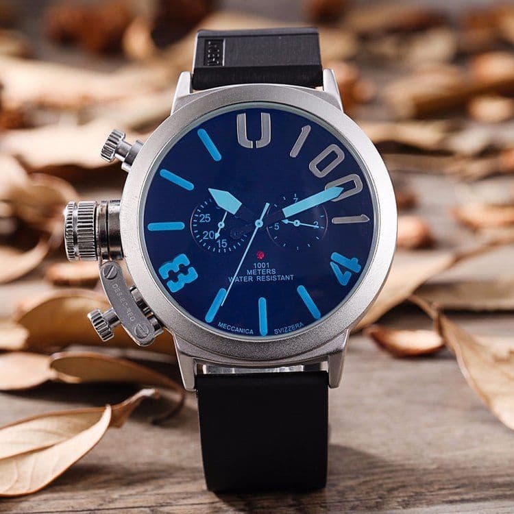 image-Foreign trade WISH explosion models selling brand men 5-needled automatic mechanical movement watches Mens derivative goods