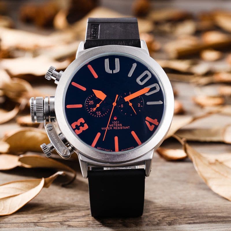 image-Foreign trade WISH explosion models selling brand men 5-needled automatic mechanical movement watches Mens derivative goods
