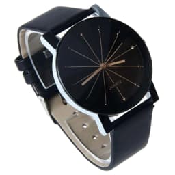 image-Couple convex meridian belt watch casual men and women children table electronic watch