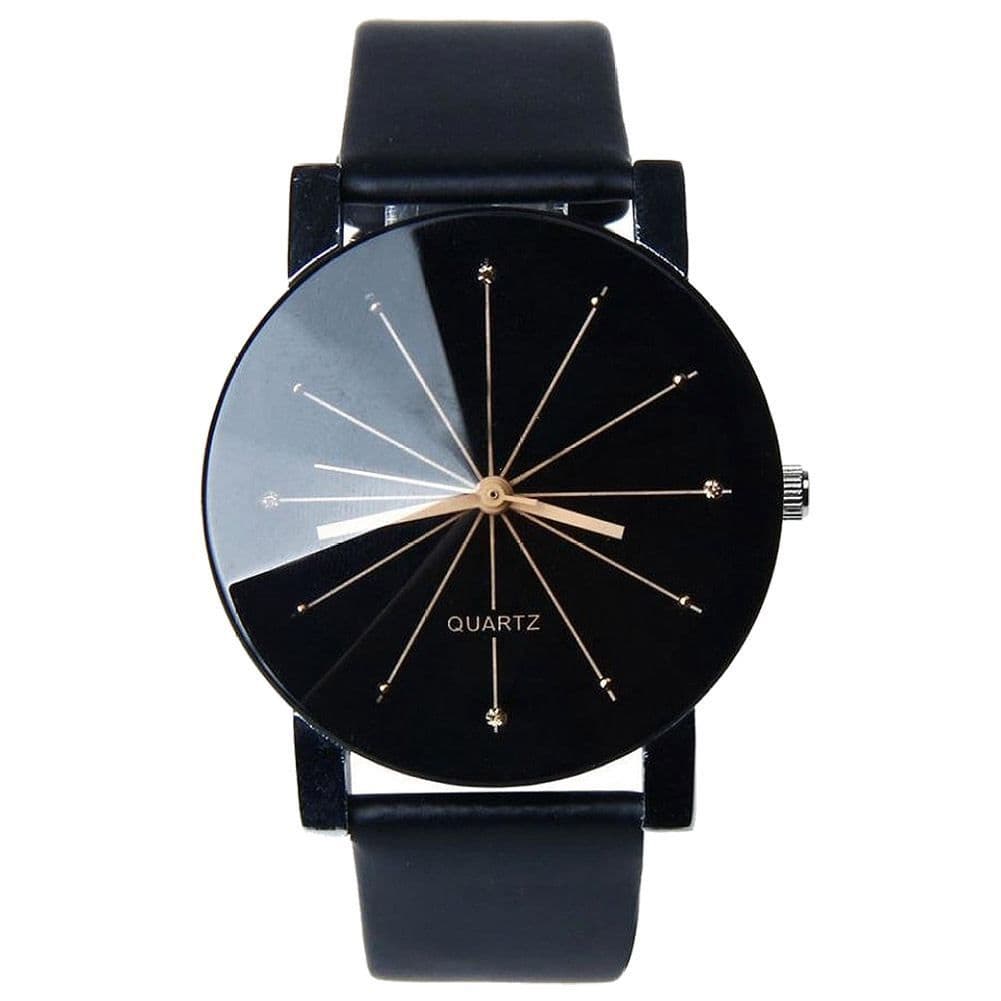 image-Couple convex meridian belt watch casual men and women children table electronic watch
