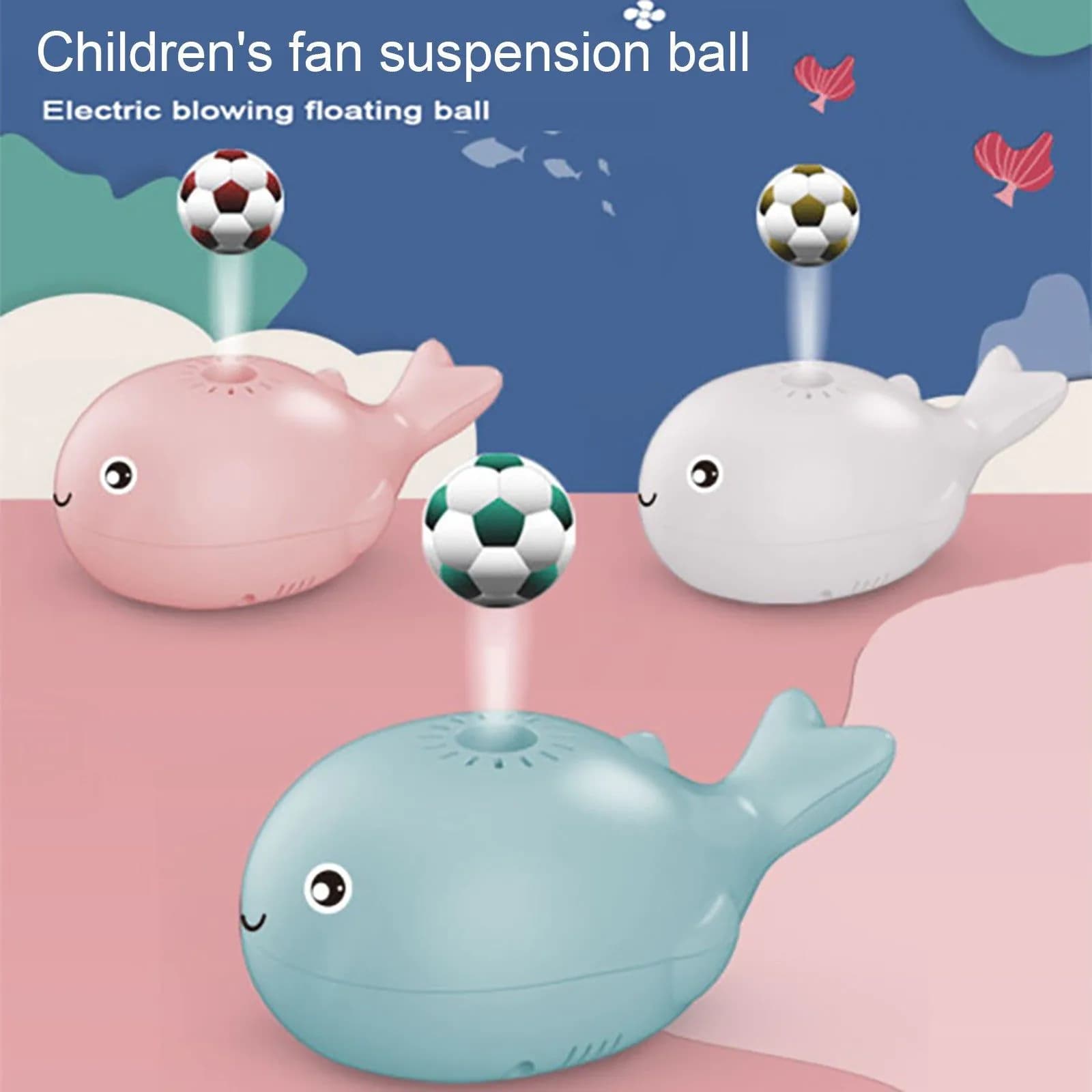 image-Electric Fan Floating Ball Toys Children's Fan Floating Ball Rechargeable Handheld Fan Mini Leafless Fan Usb Educational Toy