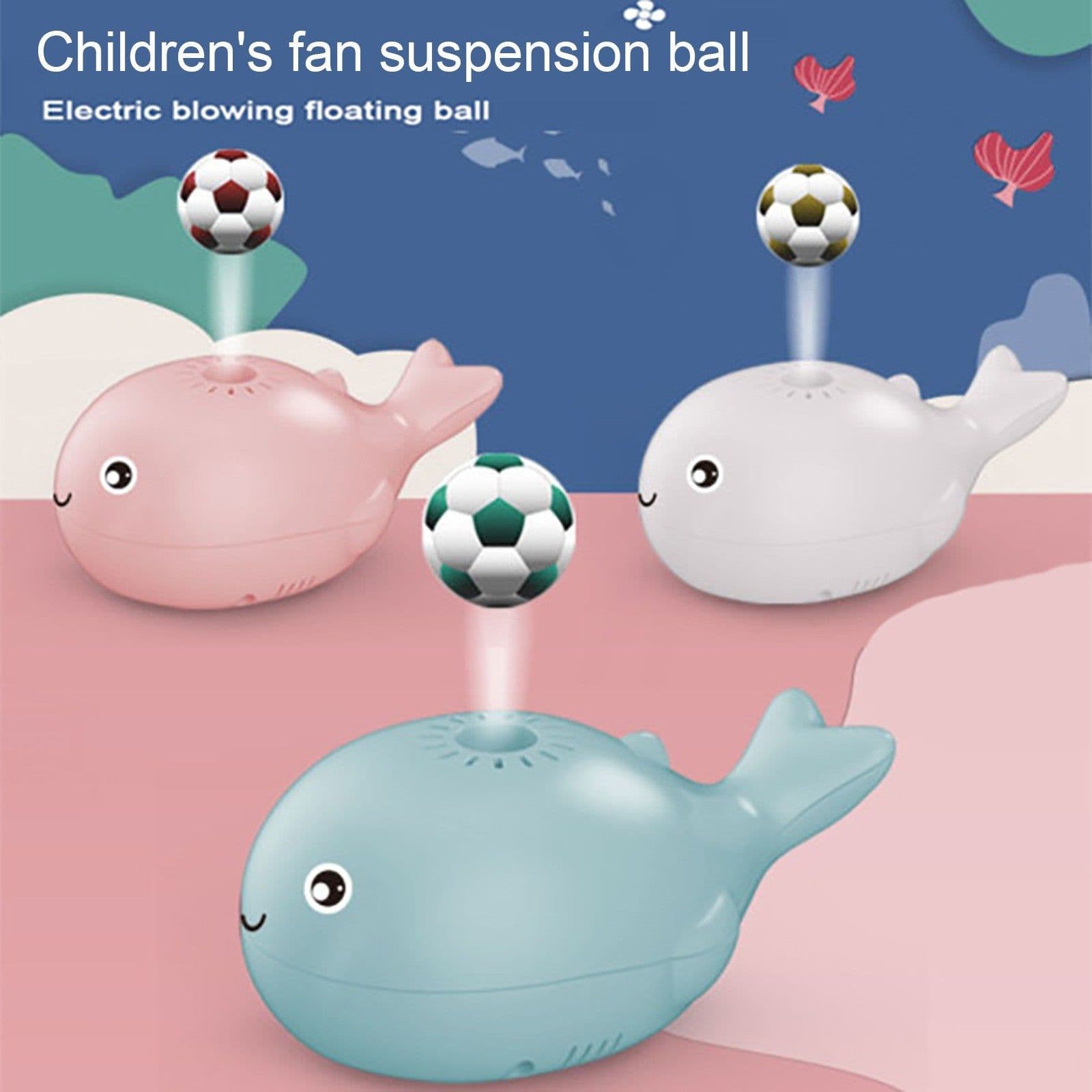 image-Electric Fan Floating Ball Toys Children's Fan Floating Ball Rechargeable Handheld Fan Mini Leafless Fan Usb Educational Toy