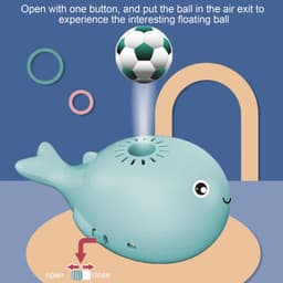 image-Electric Fan Floating Ball Toys Children's Fan Floating Ball Rechargeable Handheld Fan Mini Leafless Fan Usb Educational Toy