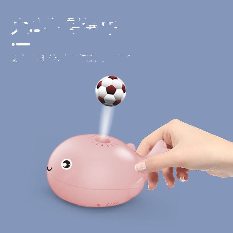 image-Electric Fan Floating Ball Toys Children's Fan Floating Ball Rechargeable Handheld Fan Mini Leafless Fan Usb Educational Toy