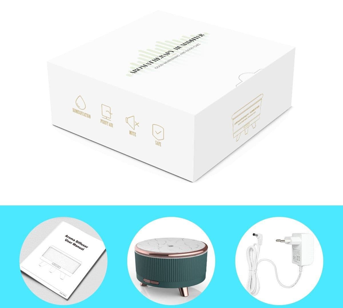 image-Fashion Electric Oil Humidifier 500ml Perfume