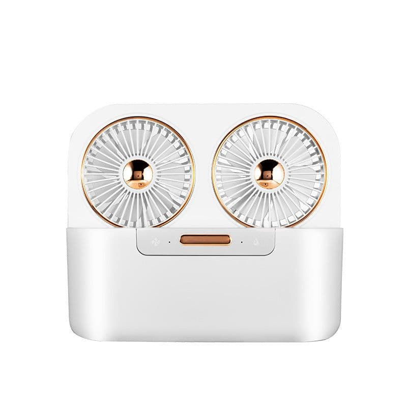 image-New Double Fan Blade Double Spray Fan Humidifying And Cooling Air Cooler