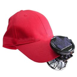 image-For Travel Camping Cooling Outdoor Fishing Clip-on Solar Sun Powered Fan Panel Black Cooling Cell Fan Portable Solar Fan