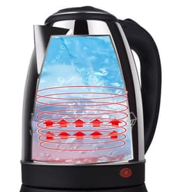 image-Large Capacity 2.0 Automatic Anti-dry Stainless Steel Electric Kettle