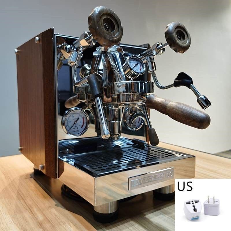image-Semi-automatic Commercial Italian Coffee Machine By Hand
