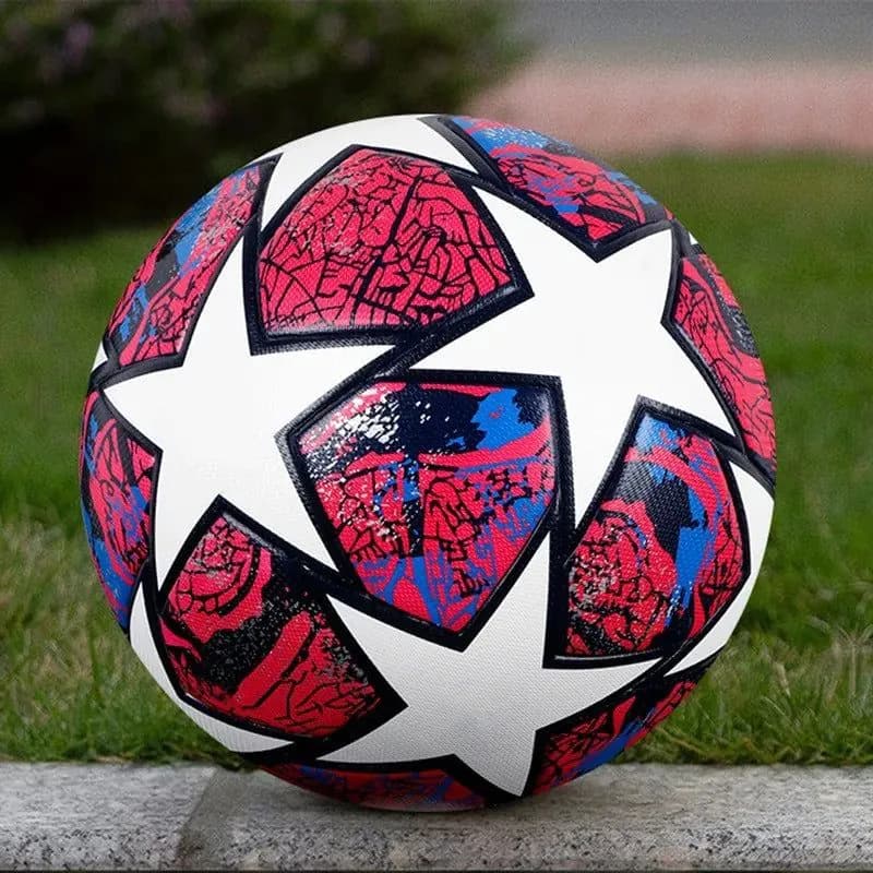 image-No 5 Football Children's Adult Competition Training PU Leather Football