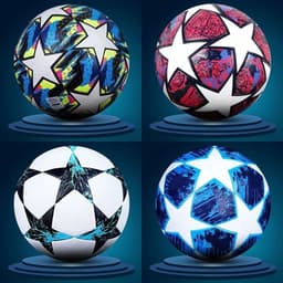 image-No 5 Football Children's Adult Competition Training PU Leather Football